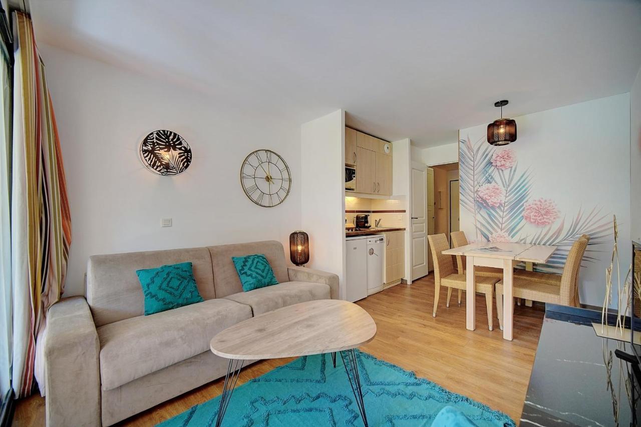Immogroom - 2 Rooms - Renovated - Pool - Ac - Parking - Garden Cannes Esterno foto